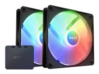 NZXT F Series F140 RGB Core Fan 2-pack Sort 140 mm