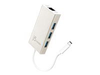 j5create Netværksadapter USB-C 1Gbps Kabling