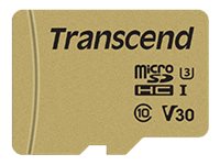 Transcend 500S - flash-minneskort - 16 GB - microSDHC