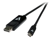 V7 - DisplayPort cable - USB-C to DisplayPort - 1 m