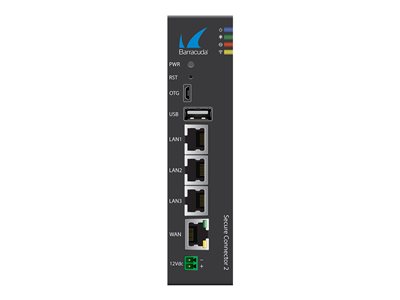 Barracuda Secure Connector SC2.1 Security appliance 1GbE Wi-Fi 2.4 GHz DC power demo 