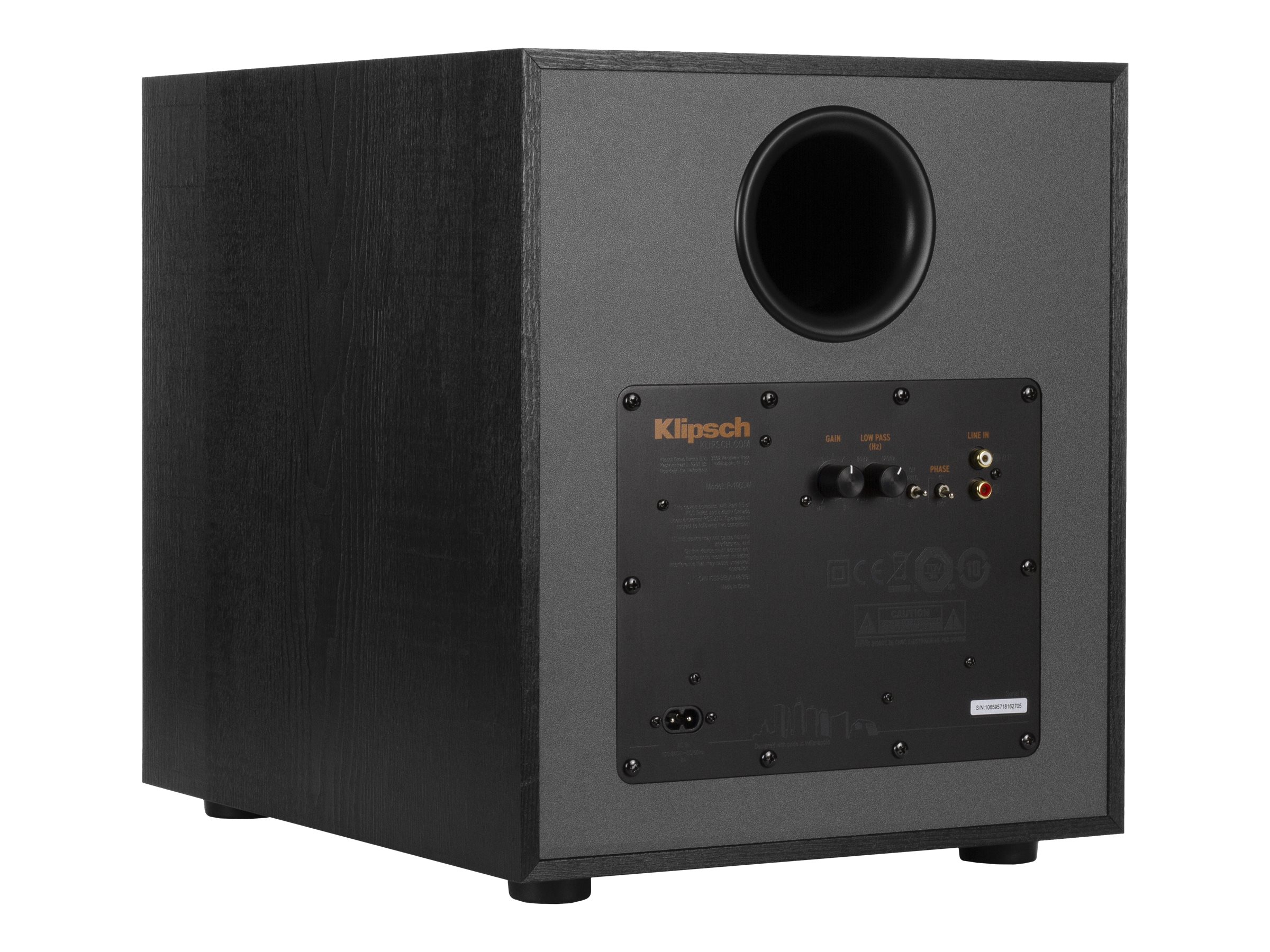 Klipsch Reference Series R-101SW 150W Subwoofer - Black - R101SW