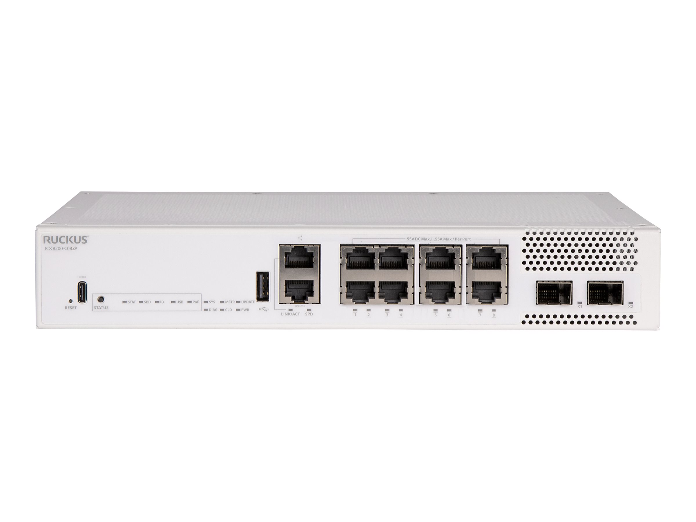 8-PRT MG POE 2X25G SFP28 R5