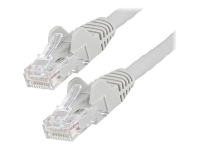 Højde Transplant Aggressiv StarTech.com 10m LSZH CAT6 Ethernet Cable, 10 Gigabit Snagless RJ45 100W  PoE Network Patch Cord with Strain Relief, CAT 6 10GbE UTP, Grey,  Individually Tested/ETL, Low Smoke Zero Halogen - Category 6 -