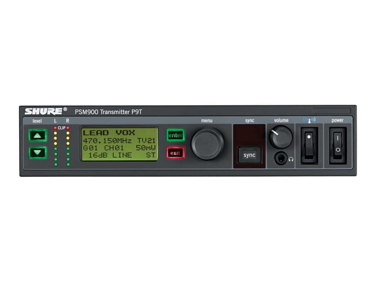 SHURE PSM900 P9T -H21 WIRELESS TRANSMITTER