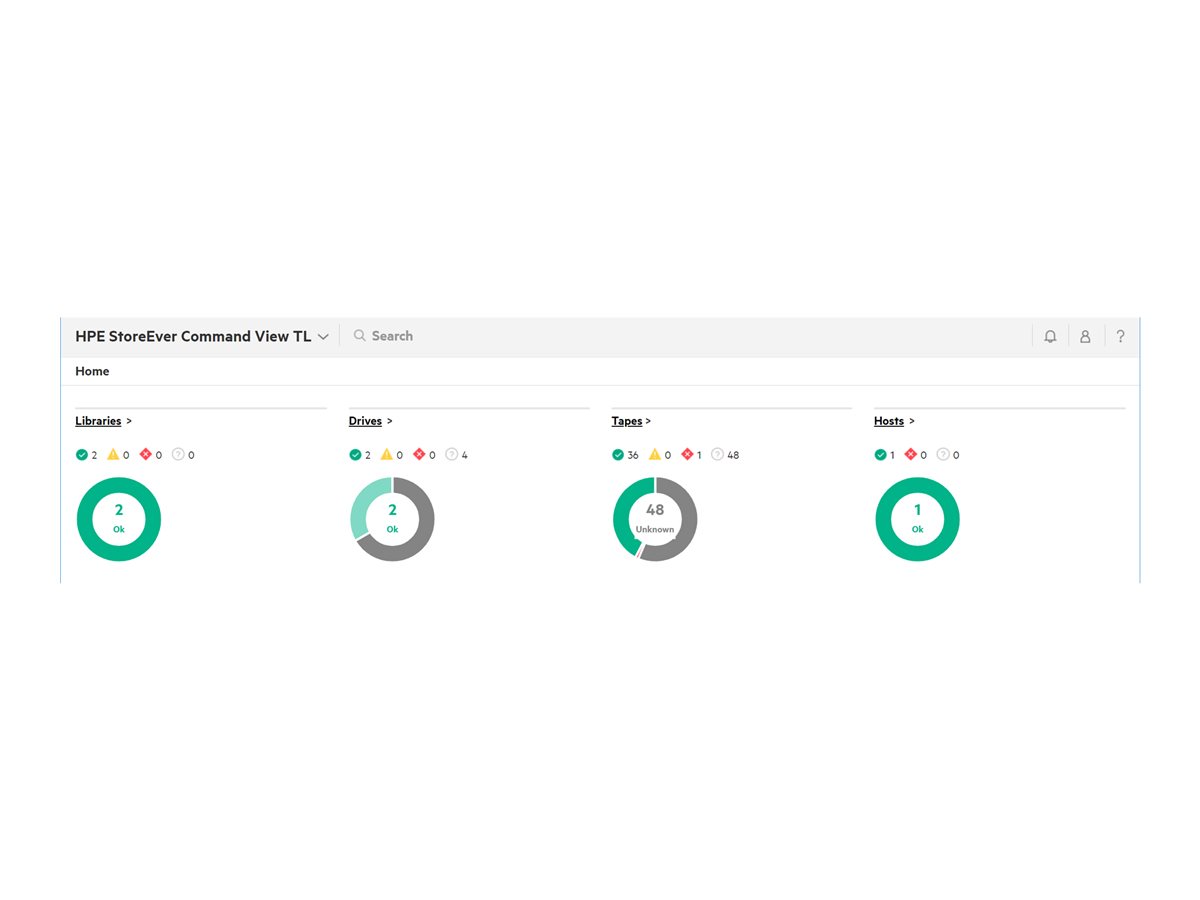 HPE StoreEver Command View...