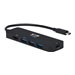 Eaton Tripp Lite Series USB C Multiport Adapter, 4K @ 60 Hz HDMI, 3 USB-A Hub Ports, 100W PD Charging, HDR, HDCP 2.2
