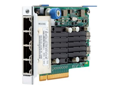 HPE FlexFabric 536FLR-T - Network adapter - PCIe 3.0 x8 - 10Gb Ethernet x 4 - for ProLiant DL360 Gen10, DL360 Gen9