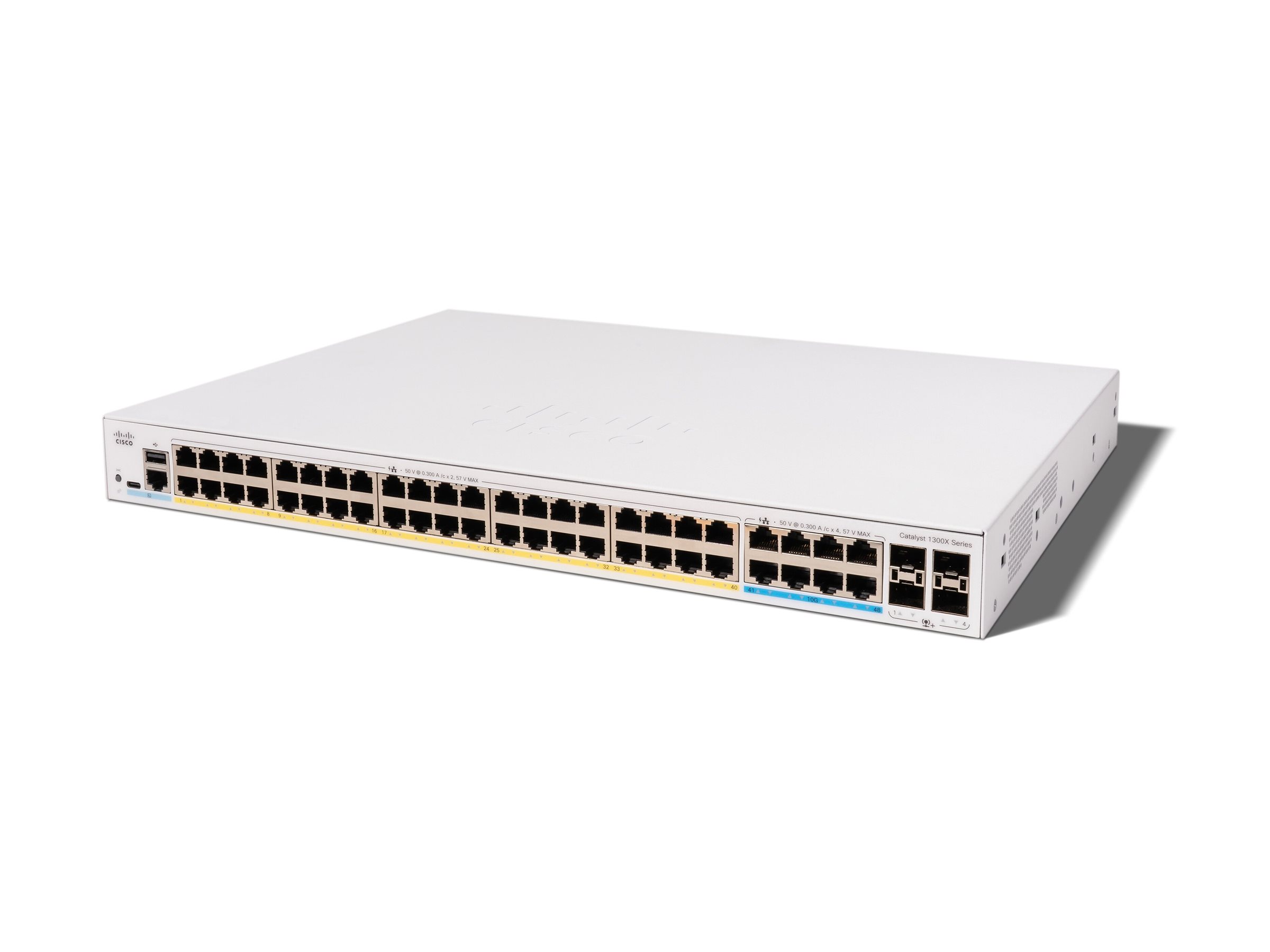 Cisco Catalyst 1300X-48NGU-4X switch 48 ports Managed Brand logo 0