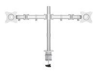 NEOMOUNTS Flat Desk Mount 2 screens Silv