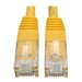 Tripp Lite 7ft Cat6 Gigabit Molded Patch Cable RJ45 M/M 550MHz 24AWG Yellow 7