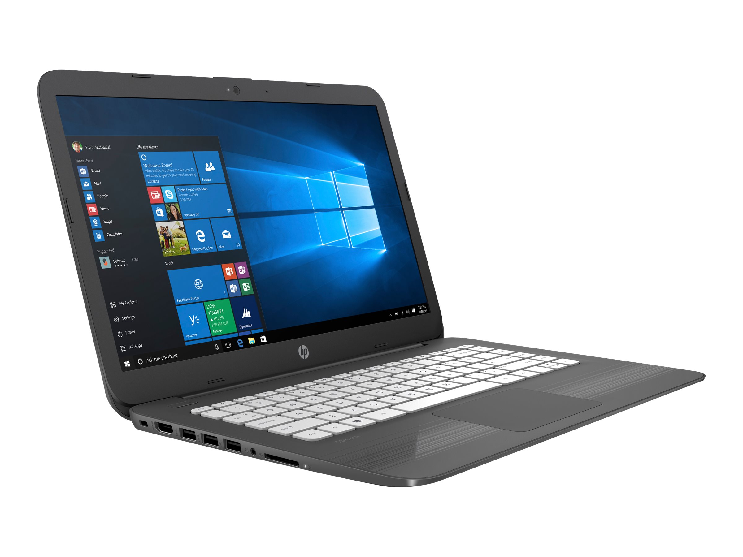 HP Stream Laptop cheapest 14-ax0XX in blue