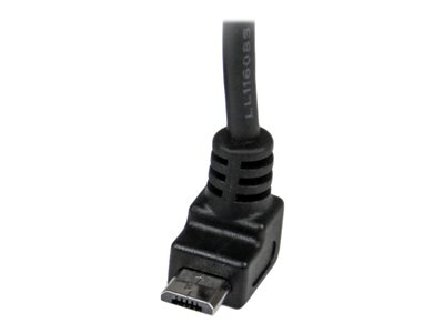 STARTECH 1m Up Angle Micro USB Cable