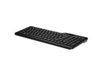 HP 460 - Keyboard - multi device, swift pair, compact with numpad, 2-zone layout - wireless - Bluetooth 5.3 - US - jack black