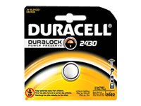 Duracell Duralock Knapcellebatterier CR2430
