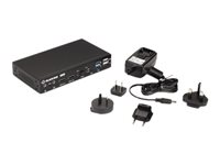 Black Box 4K HDMI Dual-Monitor KVM Switch KVD200-2H KVM / audio / USB switch Desktop