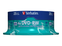 Verbatim 25x DVD-RW 4.7GB