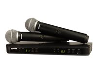 Shure BLX BLX288/PG58 J11 Band microphone system