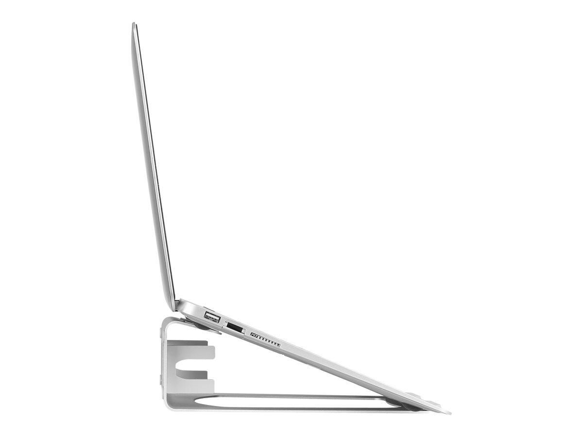 StarTech.com Laptop Stand, 2-in-1 Laptop Riser Stand or Vertical Stand, Ideal for Ultrabooks & MacBook Pro/Air up to 15", Ergonomic Angled Notebook Holder for Office Desk, Silver, Aluminum - Elevated Laptop Stand - stojánek na notebook – foto 5