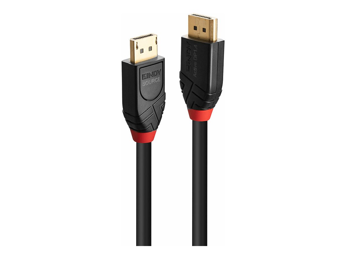 LINDY 10m Active Cable DisplayPort 1.4