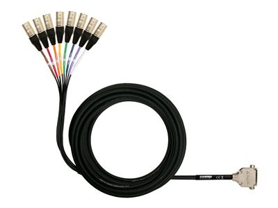Shure DB25-XLRM - Audio cable