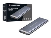 Conceptronic Ekstern Lagringspakning USB 3.1 (Gen 2) M.2 Card