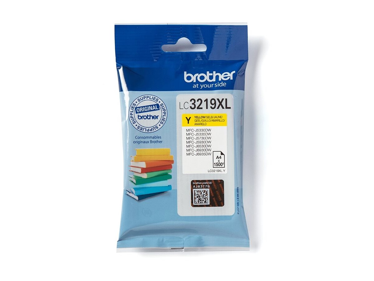 Brother Lc3219xly Xl Yellow Original Ink Cartridge