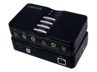 LogiLink USB Sound Box Dolby 7.1 USB Ekstern