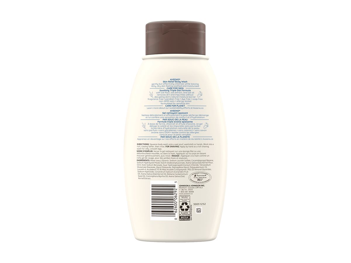 Aveeno Active Naturals Skin Relief Body Wash - Fragrance Free - 532ml