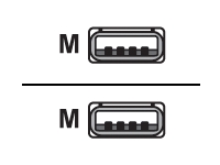 Lenovo - Câble USB - USB (M) pour USB (M) - USB 2.0 