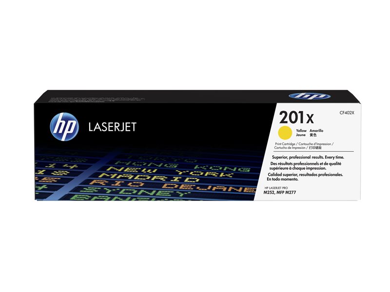 HP 201X Tonercartridge yellow