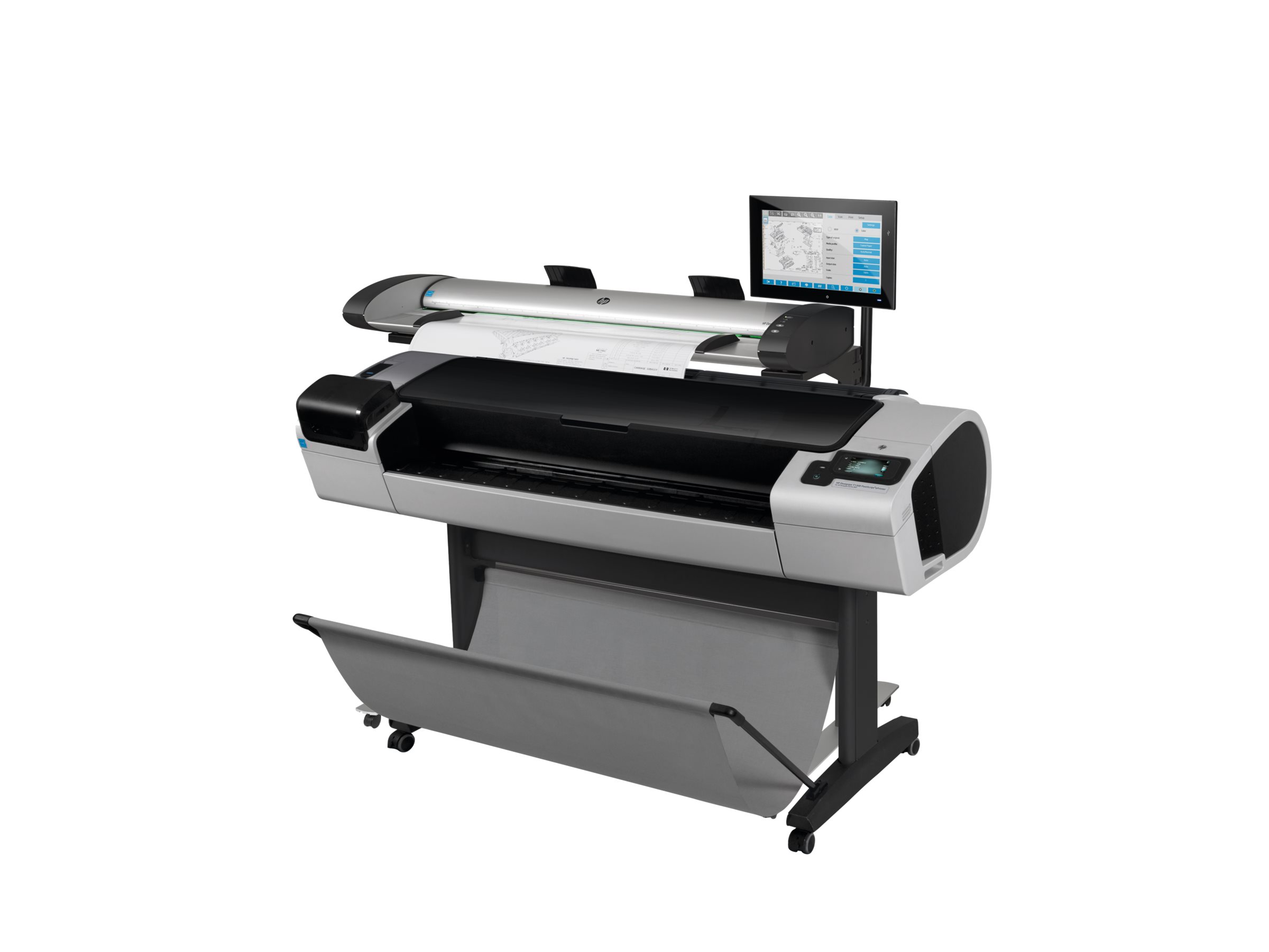 HP DesignJet SD Pro 2 MFP multifunction printer Usage / lifestyle Left-angle 72755
