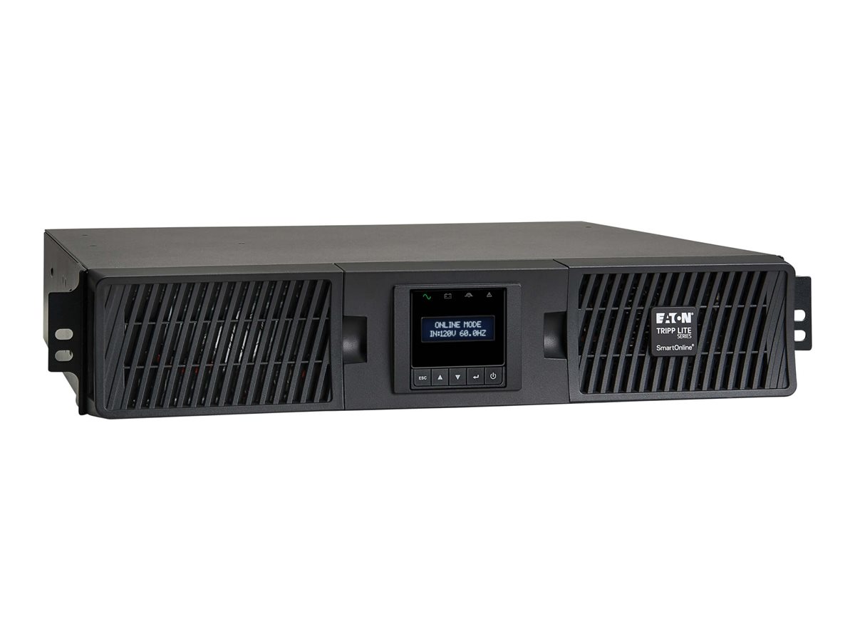 Tripp Lite UPS Smart Online 1500VA 1350W Rackmount 120V LCD USB DB9 2URM