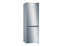 Bosch Serie | 2 KGN33NLEB Køleskab/fryser Bund-fryser Stål-look