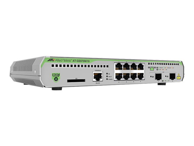 ALLIED 8x 10/100/1000T 2x combo ports SW