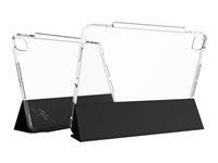 Zagg Crystal Palace Beskyttelsescover Sort Transparent Apple 13-inch iPad Air Wi-Fi, Wi-Fi + Cellular