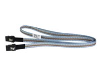 HPE Serial Attached SCSI (SAS) eksternt kabel Sort Blå 2m