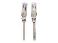 Intellinet Network Patch Cable, Cat6, 20m, Grey, CCA, U/UTP, PVC, RJ45, Gold Plated Contacts, Snagless, Booted, Lifetime Warr