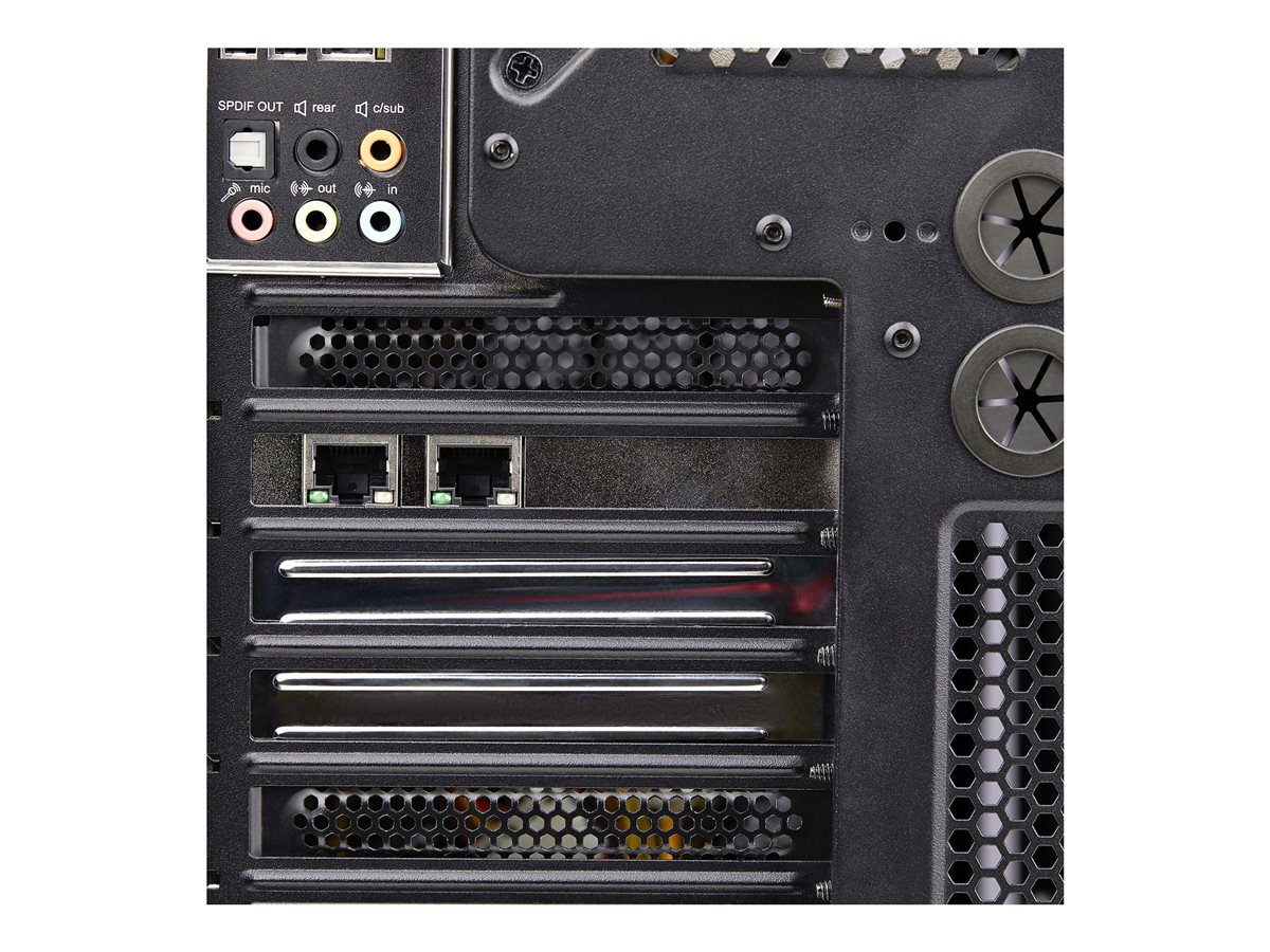 StarTech.com 2-Port Gigabit PCIe Network Adapter Card, TAA Compliant - síťový adaptér - PCIe - Gigabit Ethernet x 2 - kompatibilní s TAA – foto 9