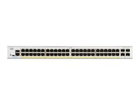 Cisco Catalyst 1200-48P-4G - switch - 48 ports - smart - rack-mountable