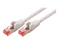 Nedis CAT 6 Kabel med afskærmning med folie og kobberfletning (SFTP 7.5m Netværkskabel Grå