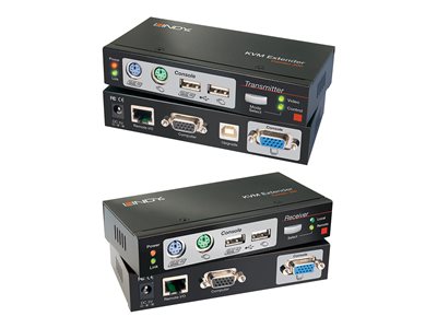 LINDY Cat5 KVM Extender Combo 300 PS/2 USB & VGA - 39378