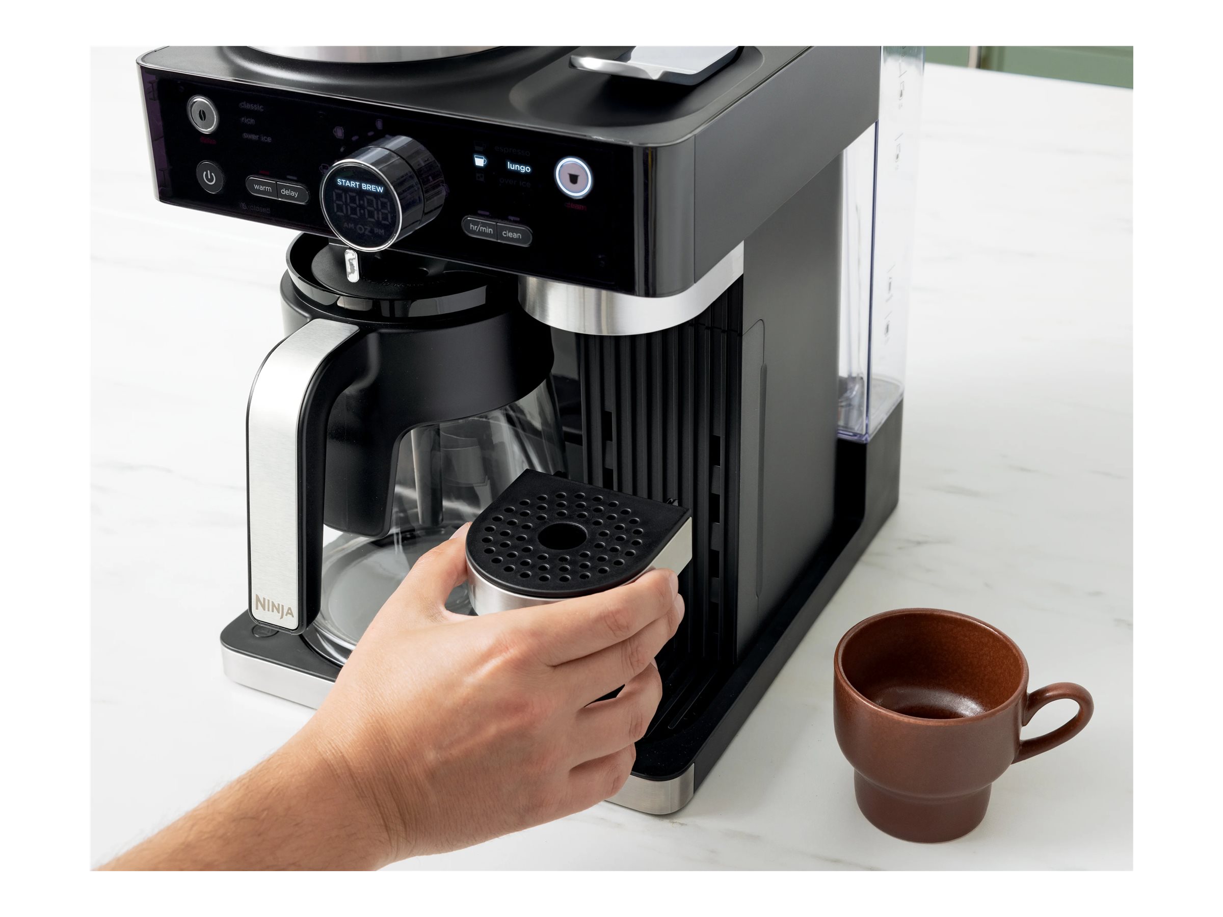 Ninja coffee clearance maker with frother