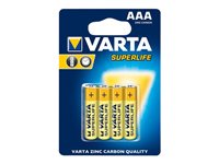 Varta Superlife AAA type Standardbatterier