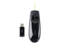 Kensington Presenter Expert Green Laser with Cursor Control presentation remote control - black