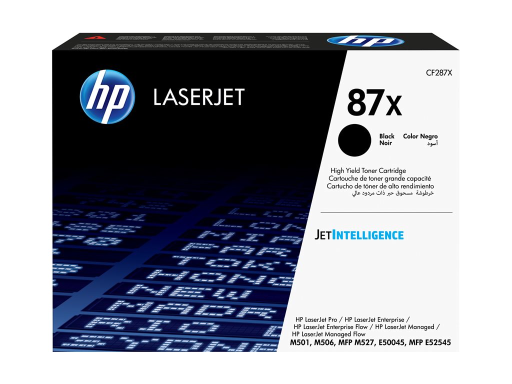 HP 87X Original cartouche toner noir HY