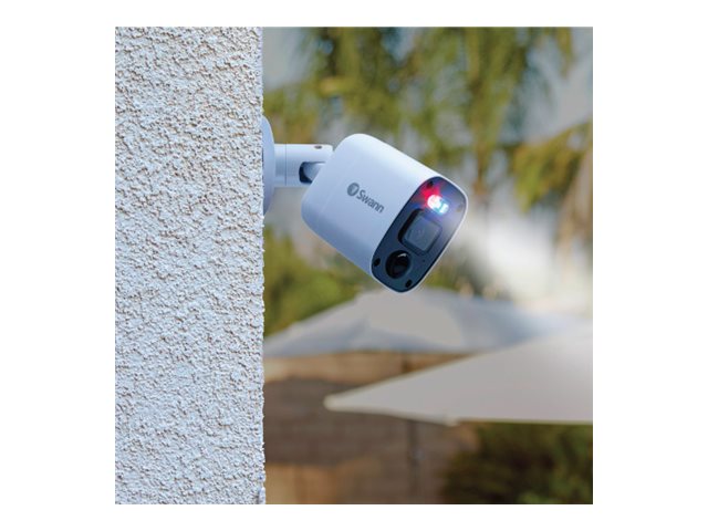 Swann SWDVK-8468542KMQB DVR + camera(s) wired AC What's in the box Right-angle 76885