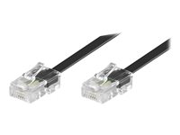 goobay 6m ISDN-kabel Sort