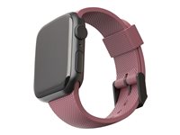 [U] Apple Watch Band 41mm/40mm/38mm, Series 7/6/5/4/3/2/1/SE Silicone Dusty Rose 