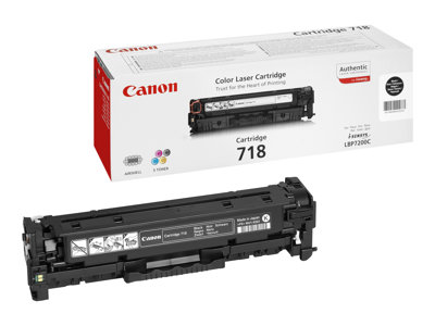 CANON CRG-718BK Toner schwarz LBP7200Cdn - 2662B002